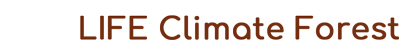 LIFE Climate Forest Logo